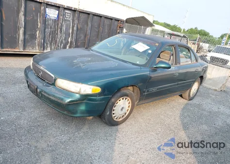 2000 Buick Century Custom из США, поврежденный, VIN 2G4WS52J3Y1114092